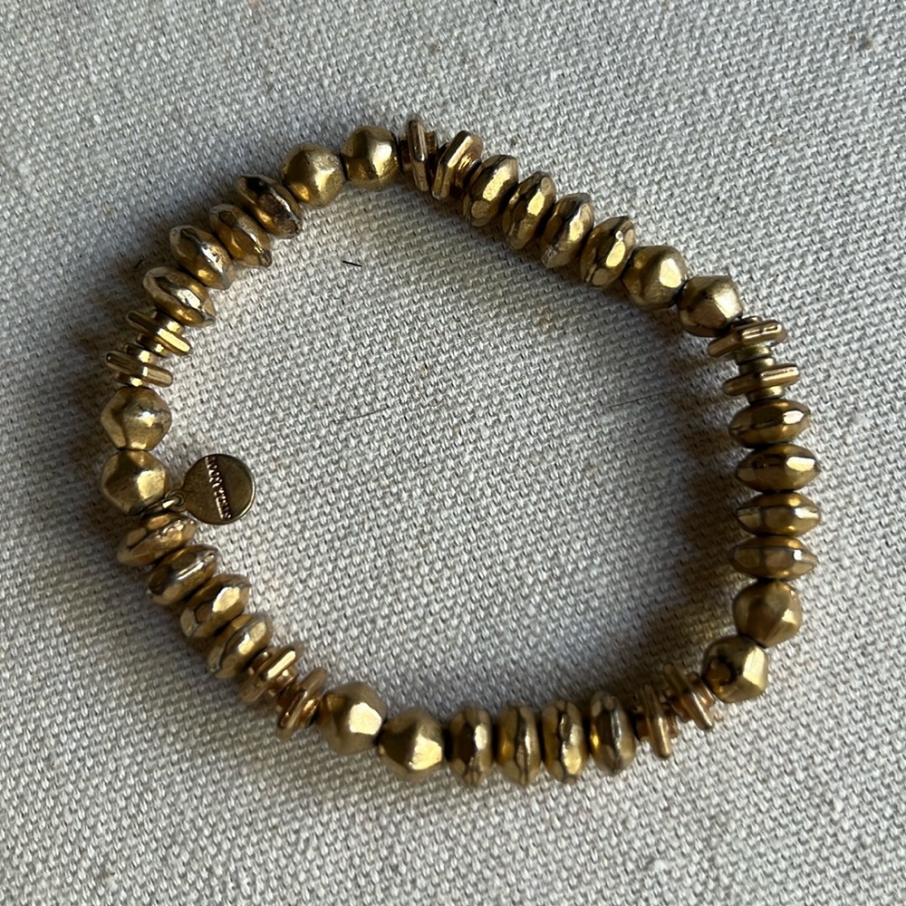 Stella & Dot | Gold Bracelet Nicholette Stretch Bracelet